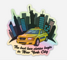 Love Stories in New York City (Holographic) Sticker